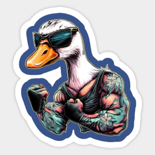 Goose Fighter Sticker